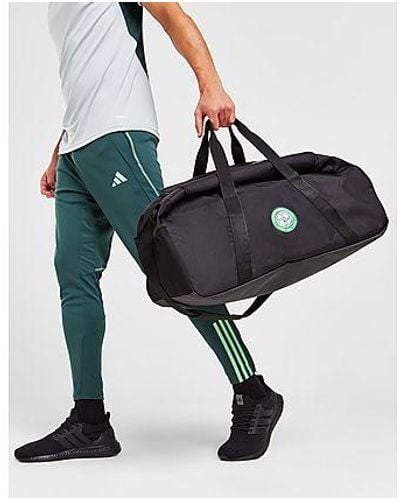 adidas Celtic FC Tiro Holdall Duffel Bag - Nero
