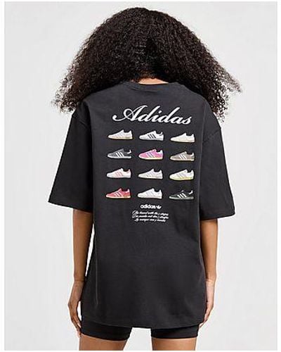adidas Originals T-shirt Trefoil Footwear - Noir
