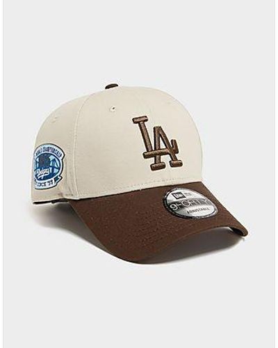 KTZ MLB LA Dodgers World Series Patch 9FORTY Cap - Nero