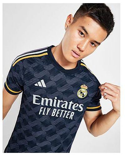 Adidas Real Madrid Away Authentic Jersey 23/24 Legend Ink / L