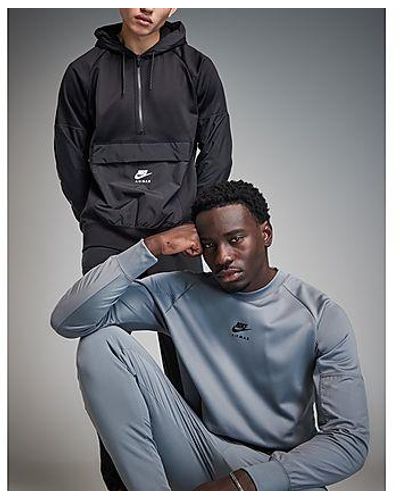 Nike Air Max Crew Sweatshirt in Black for Men Lyst UK