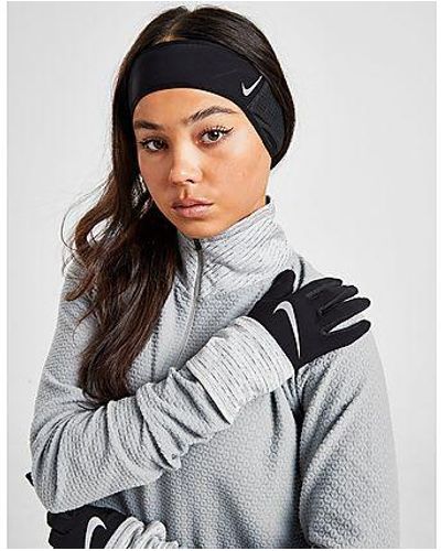 Nike Essential Running Completo fascia e guanti - Nero