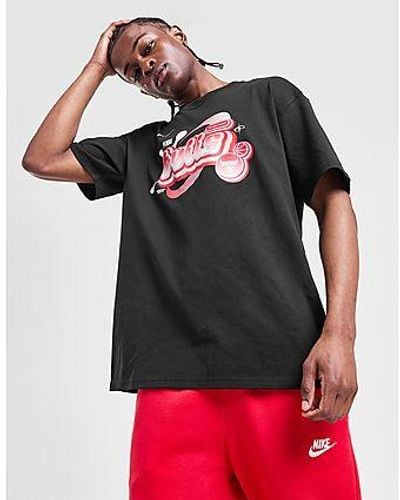 Nike Nba Chicago Bulls Max90 T-shirt - Black