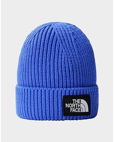 North face logo clearance box cuff beanie