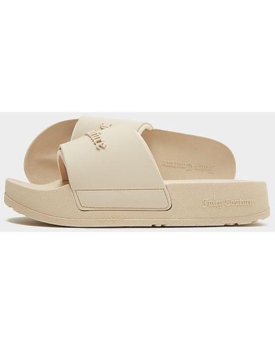 Juicy Couture Breanna Stacked Slides - Black