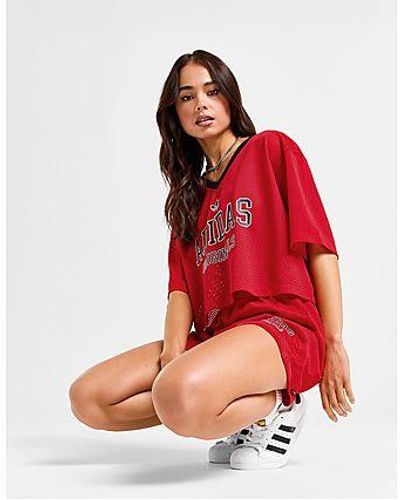adidas Originals Varsity Mesh T-shirt - Red