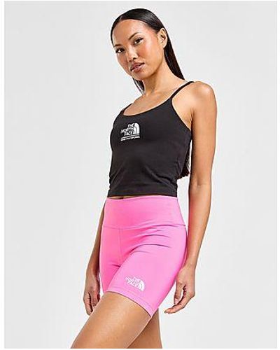 The North Face High Waist Booty Shorts - Black