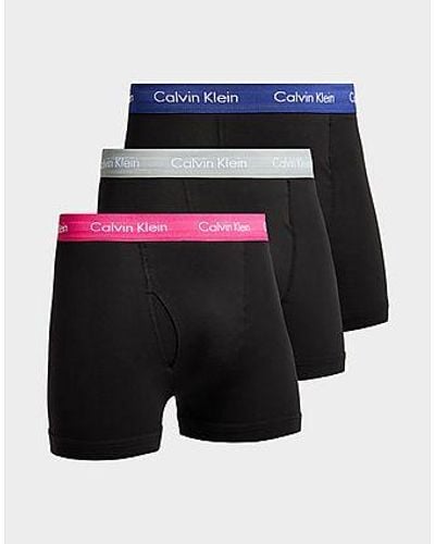 Calvin Klein 3-pack Trunks - Black