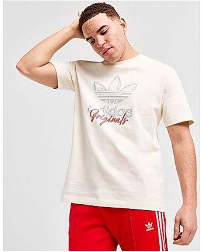 adidas Originals T-shirt Bling - Rouge