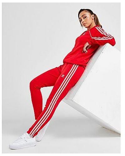 adidas Originals Pantalon de jogging Adicolor SST - Rouge