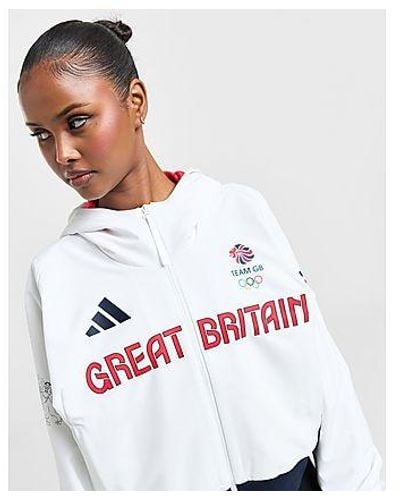 adidas Team Gb Paris Olympics Jacket - Black