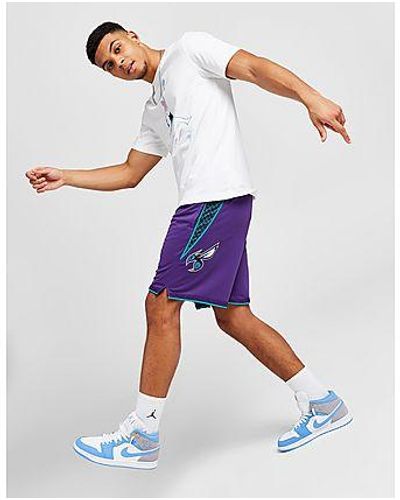 Nike NBA Charlotte Hornets Swingman Shorts - Nero