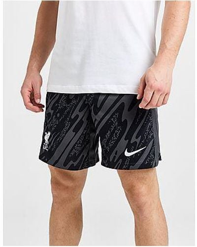 Nike Liverpool Fc 2024/25 Goalkeeper Shorts - Black