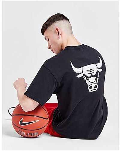 Nike NBA Chicago Bulls Max90 Logo T-Shirt - Noir