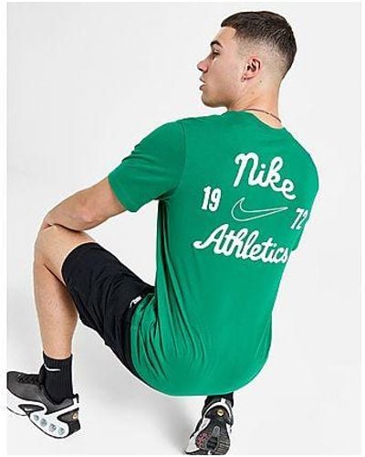 Nike Club Script T-shirt - Green