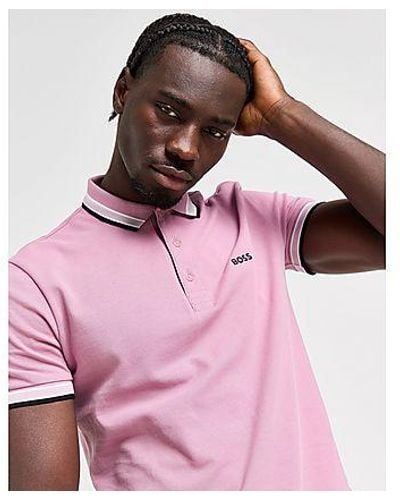 BOSS Paddy Polo Shirt - Pink