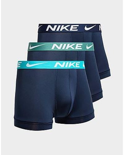 Nike 3-pack Sport Trunks - Blue