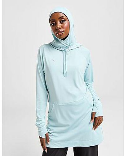 PUMA Modest Hooded Hijab - Blue