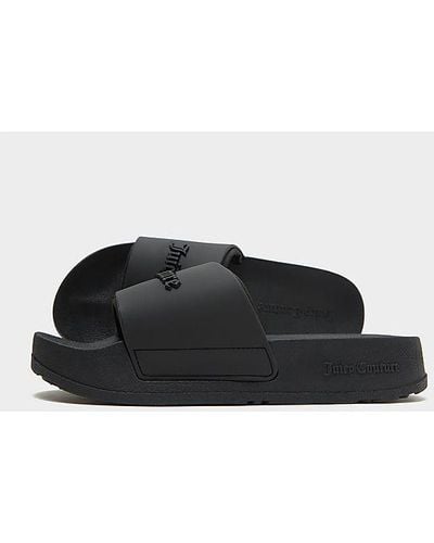 Juicy Couture Breanna Stacked Slides - Black