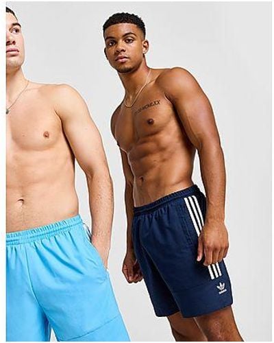 adidas Originals Lock Up Swim Shorts - Blue