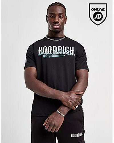 Hoodrich T-shirt Splatter - Noir