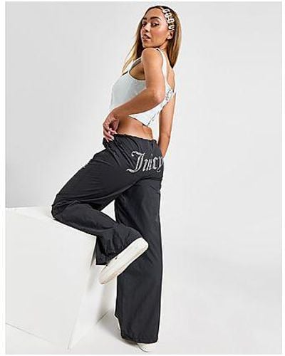 Juicy Couture Pantalon de jogging Cargo Diamante - Noir