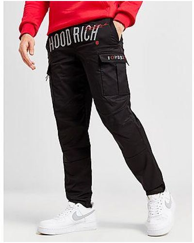 Hoodrich Heat Cargo Trousers - Black