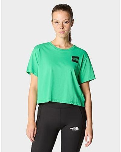 The North Face Cropped Fine T-shirt - Green