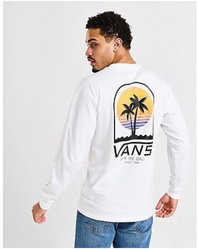 Vans Palm Fade T-shirt Long Sleeve T-shirt - Black