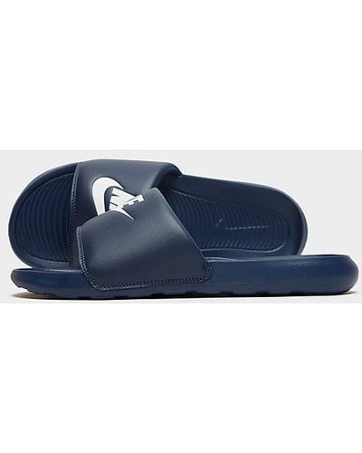Nike Victori Slides - Blu