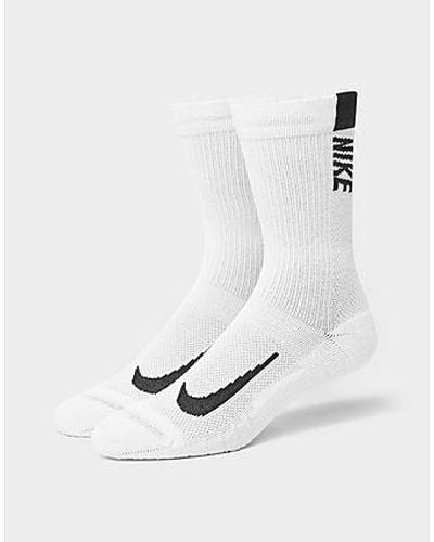 Nike 2-pack Running Crew Socks - White