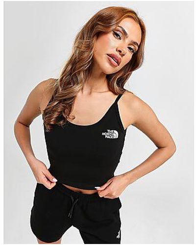 The North Face Crop Tank Top - Black