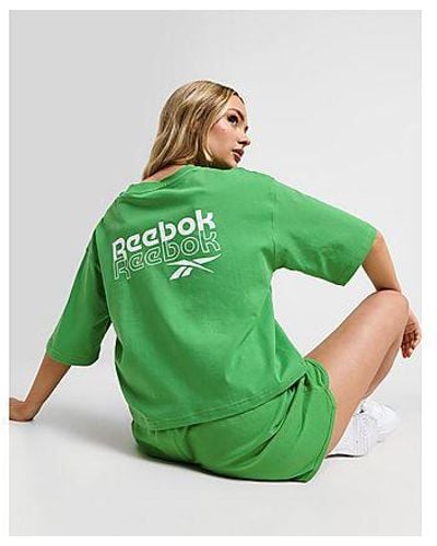 Reebok Id Energy Crop T-shirt - Green