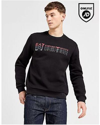 EA7 Sweatshirt Fade - Noir