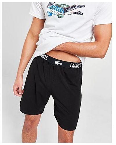 Lacoste Repeat Waistband Shorts - Black