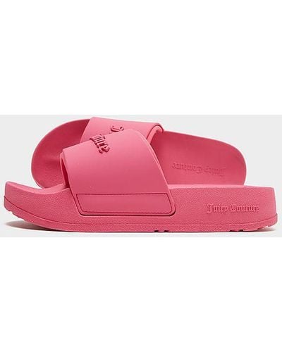 Juicy Couture Breanna Stacked Slides - Pink