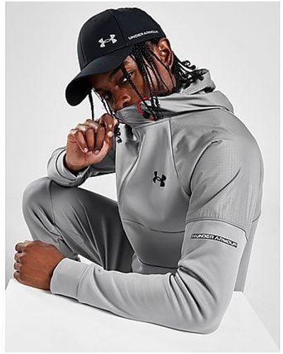 Men's white under armour deals hoodie