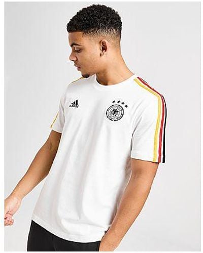 adidas T-Shirt con 3 Strisce Germany DNA - Nero