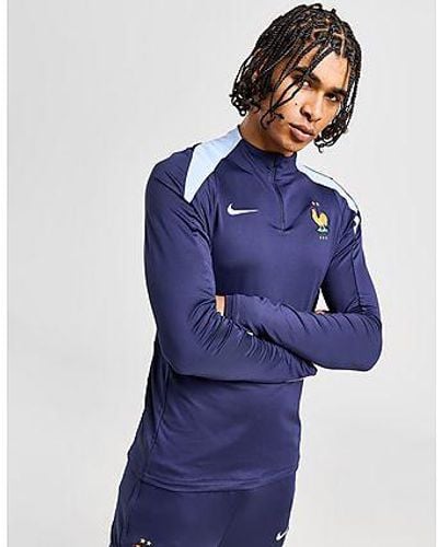 Nike France Strike Drill Top - Blue