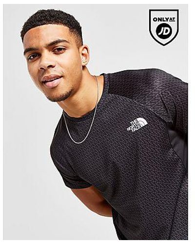 The North Face Performance All Over Print T-Shirt - Nero