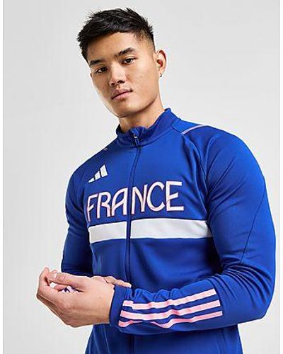 adidas Team France Track Top - Blue