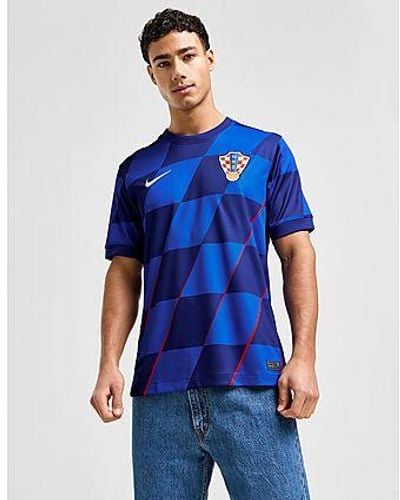 Nike Croatia 2024 Away Shirt - Blue