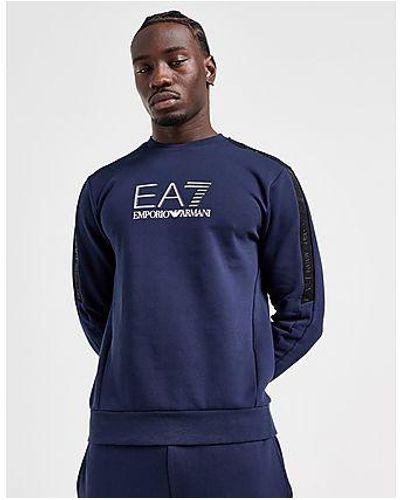 EA7 Visibility Tape Crew Sweatshirt - Blue