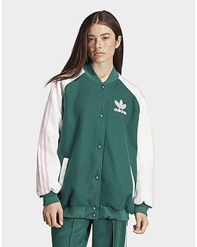 adidas Originals Sst Oversized Vrct Jacket - Green