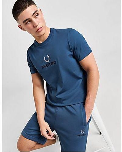 Fred Perry Stack Shorts - Blue