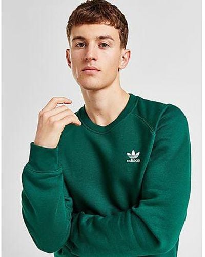 adidas Originals Trefoil Essential Crew Sweatshirt - Verde