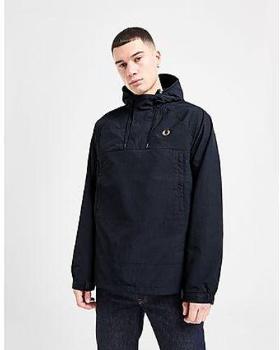 Fred Perry Overhead Shell Jacket - Black