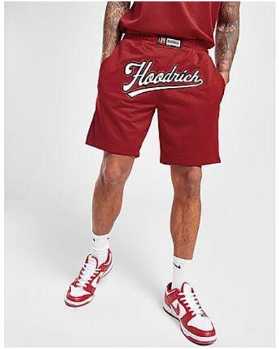 Hoodrich Stadium Basketball Shorts - Red