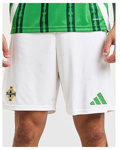 adidas Northern Ireland 2024 Home Shorts - Green