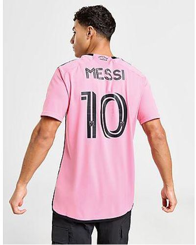 adidas Maglia HomeInter Miami CF 2024/25 Messi #10 - Rosso